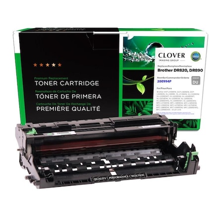 Clover Imaging Group Remanufactured Drum Unit for Brother DR820/DR890 200994P